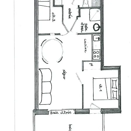 Apartment Chaleureux, 4 Personnes, 1 Chambre, 1 Coin Montagne - Isaline07 Beaufort (Savoie)